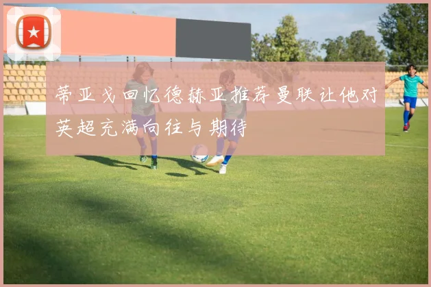 蒂亚戈回忆德赫亚推荐曼联让他对英超充满向往与期待